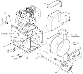 Part Location Diagram of 1501055E701 Murray DISCONTINUED